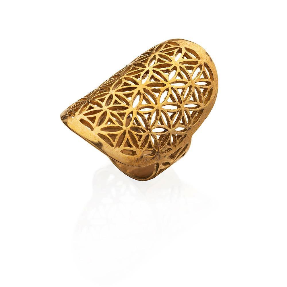 Flower of Life Ring