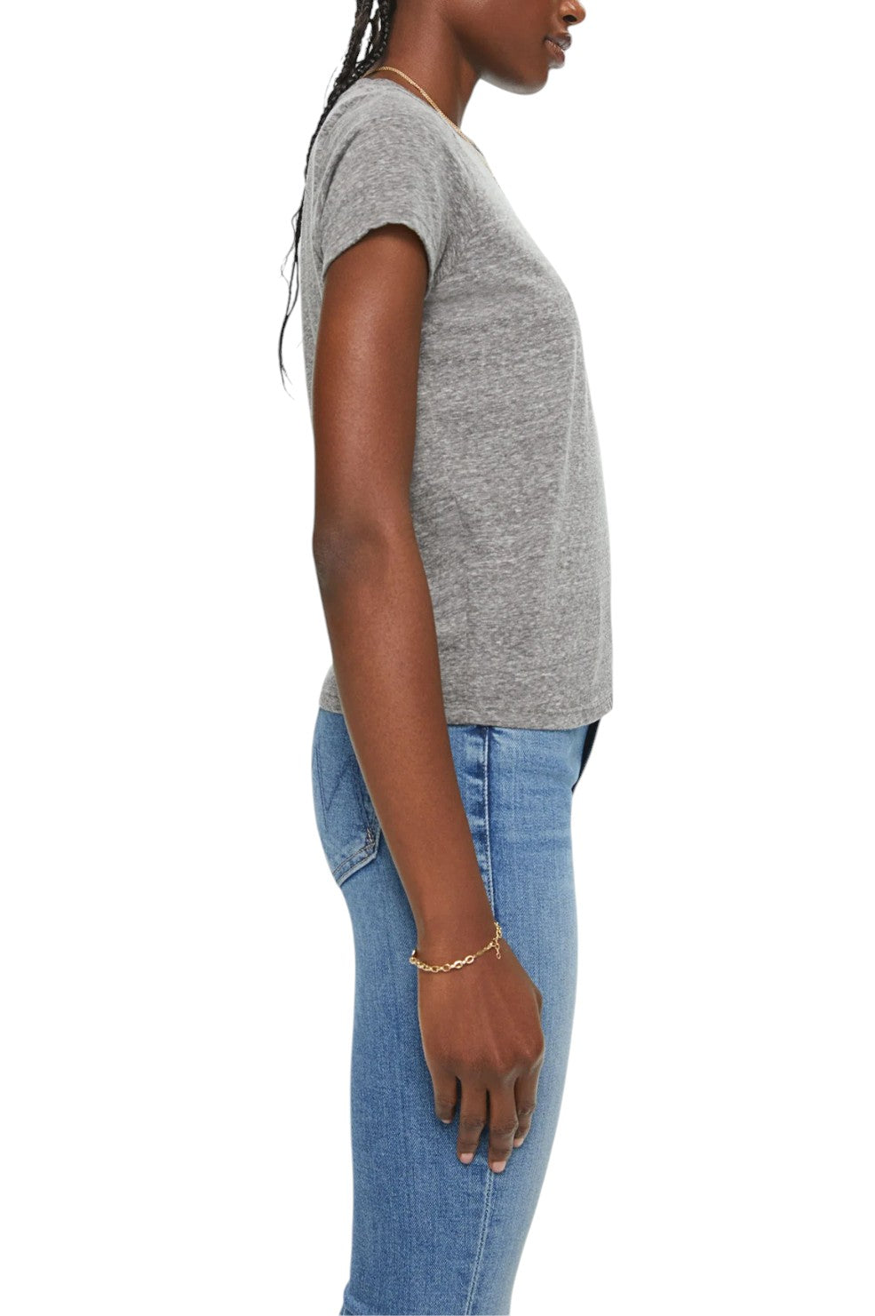 The Lil Goodie Goodie Tee - Heather Grey