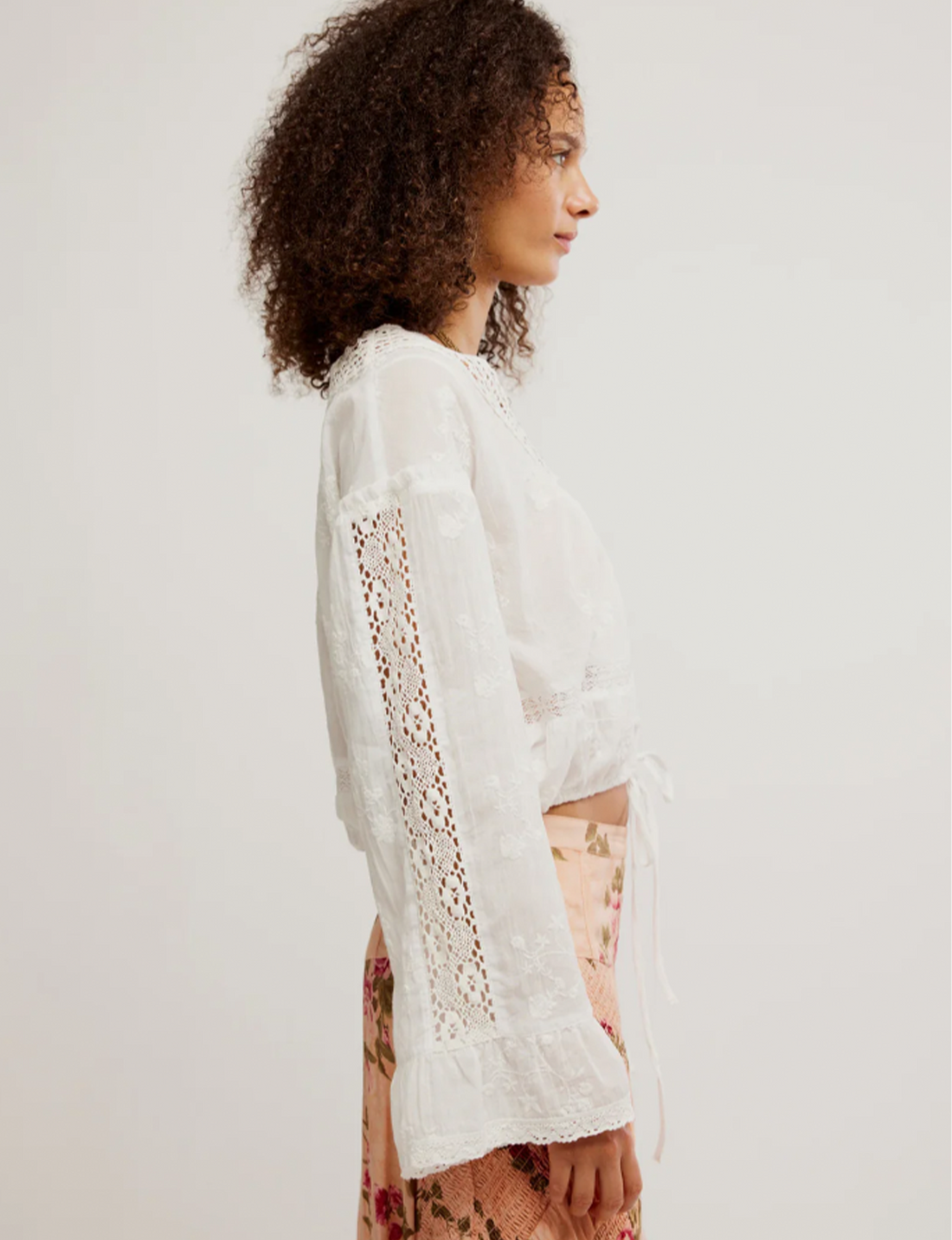 Sweet Love Blouse, Egret