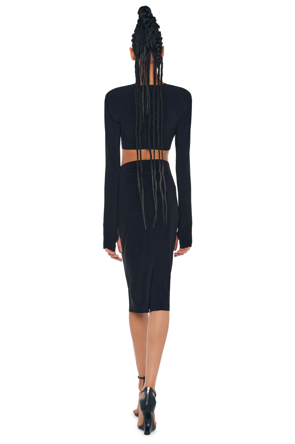 Straight Skirt - Black