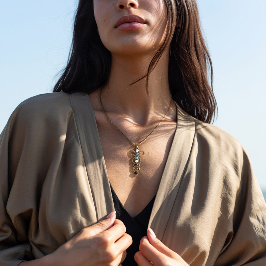 Crystal Chakra Necklace