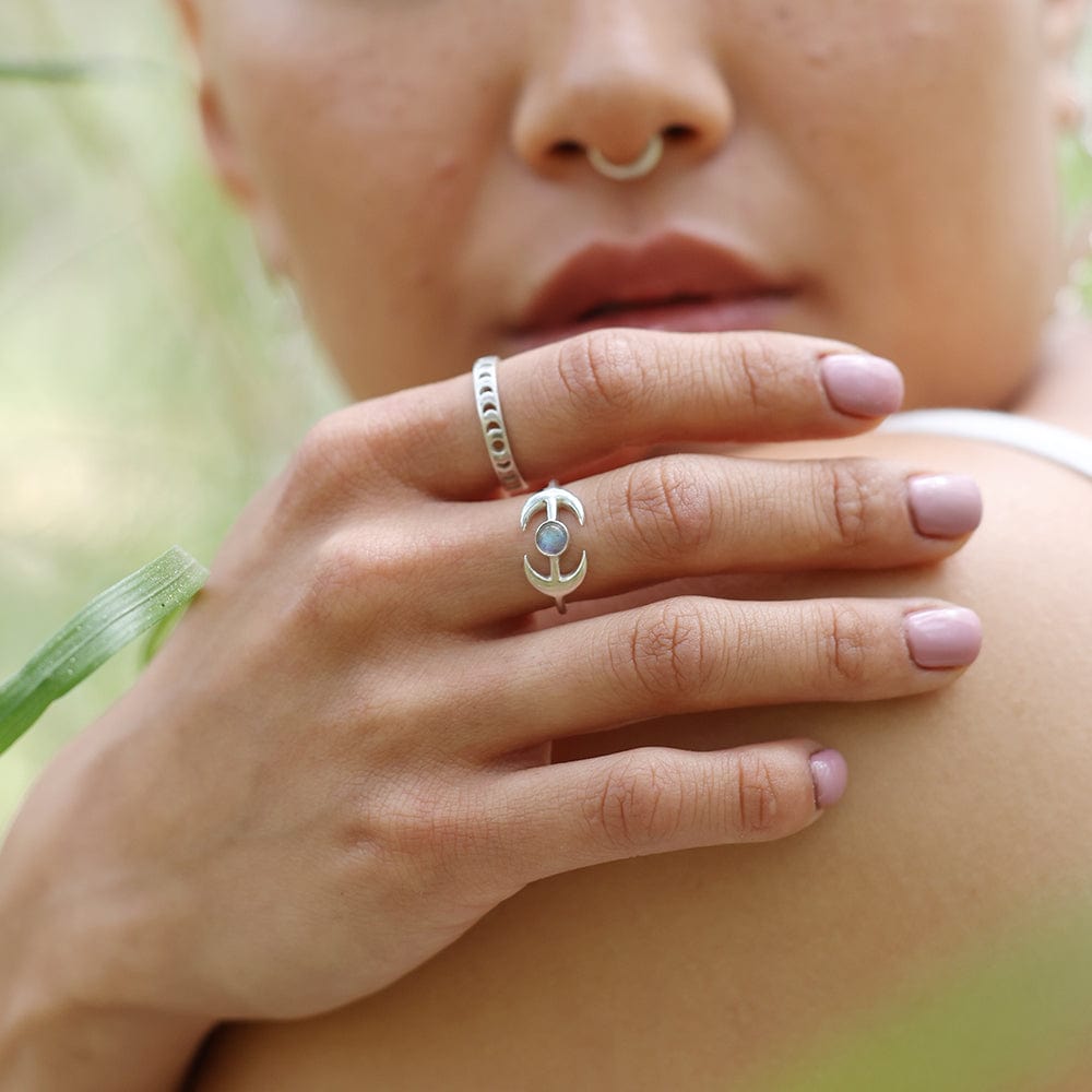 Silver Selene Ring